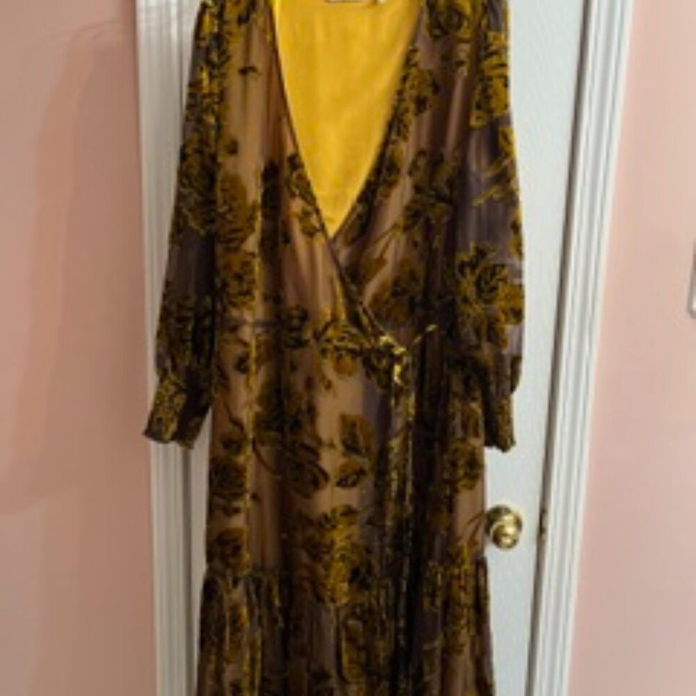 Soft Surroundings velvet dress, size 1X, worn once.